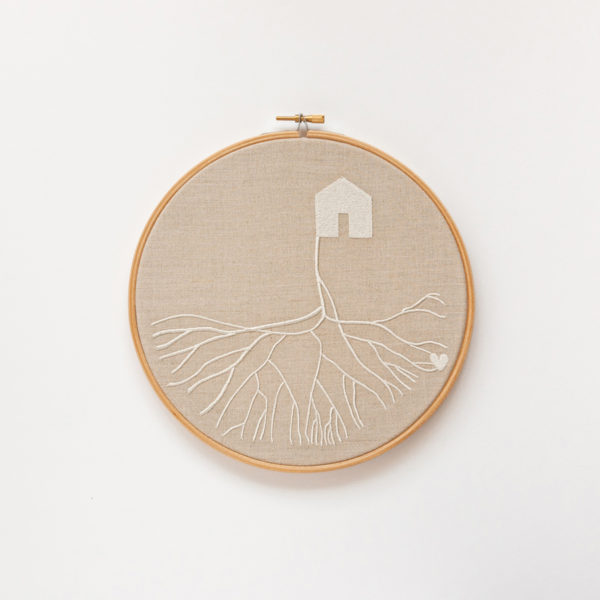 embroidery circles with roots 1